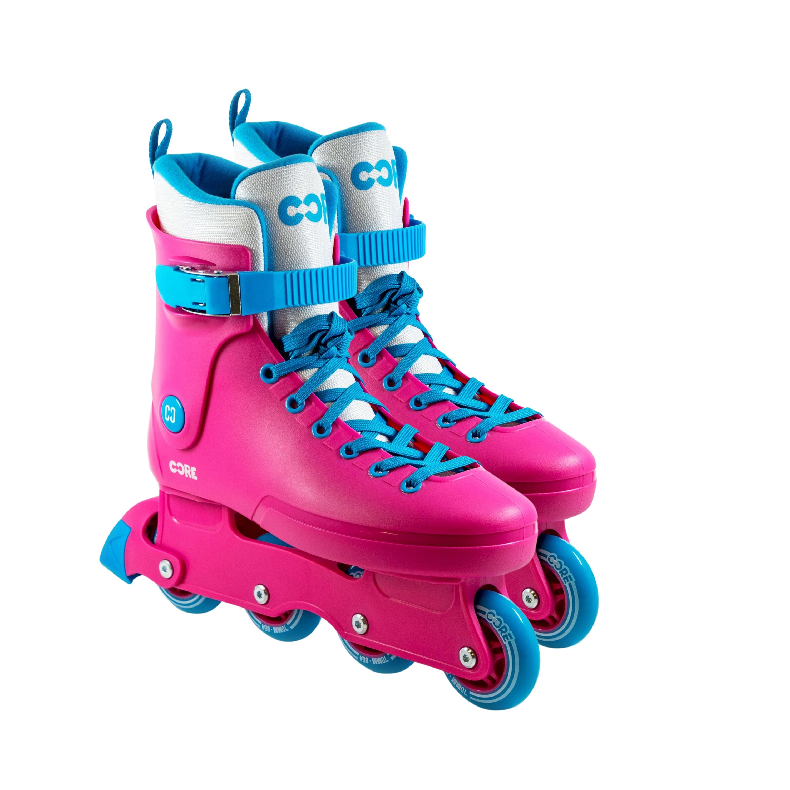 CORE Kids Retro Adjustable Inline Skates Size UK2-5/AU4-7 - Pink