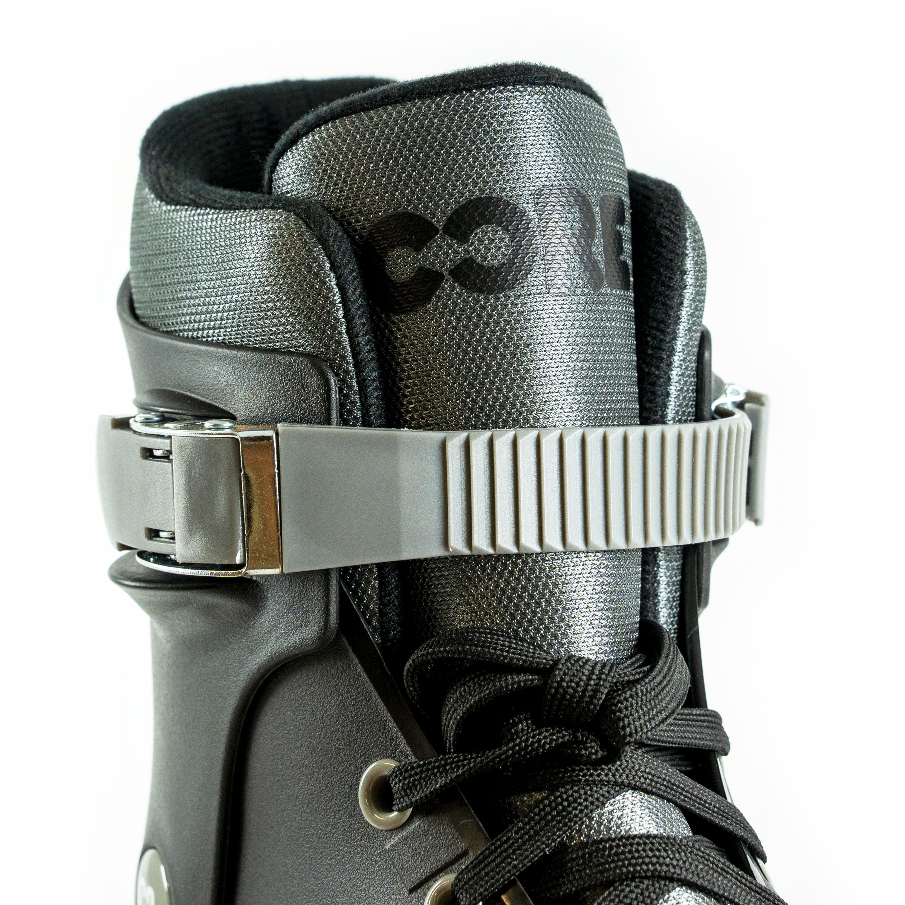 CORE Kids Retro Adjustable Inline Skates Size UK6-9/AU8-11 - Black