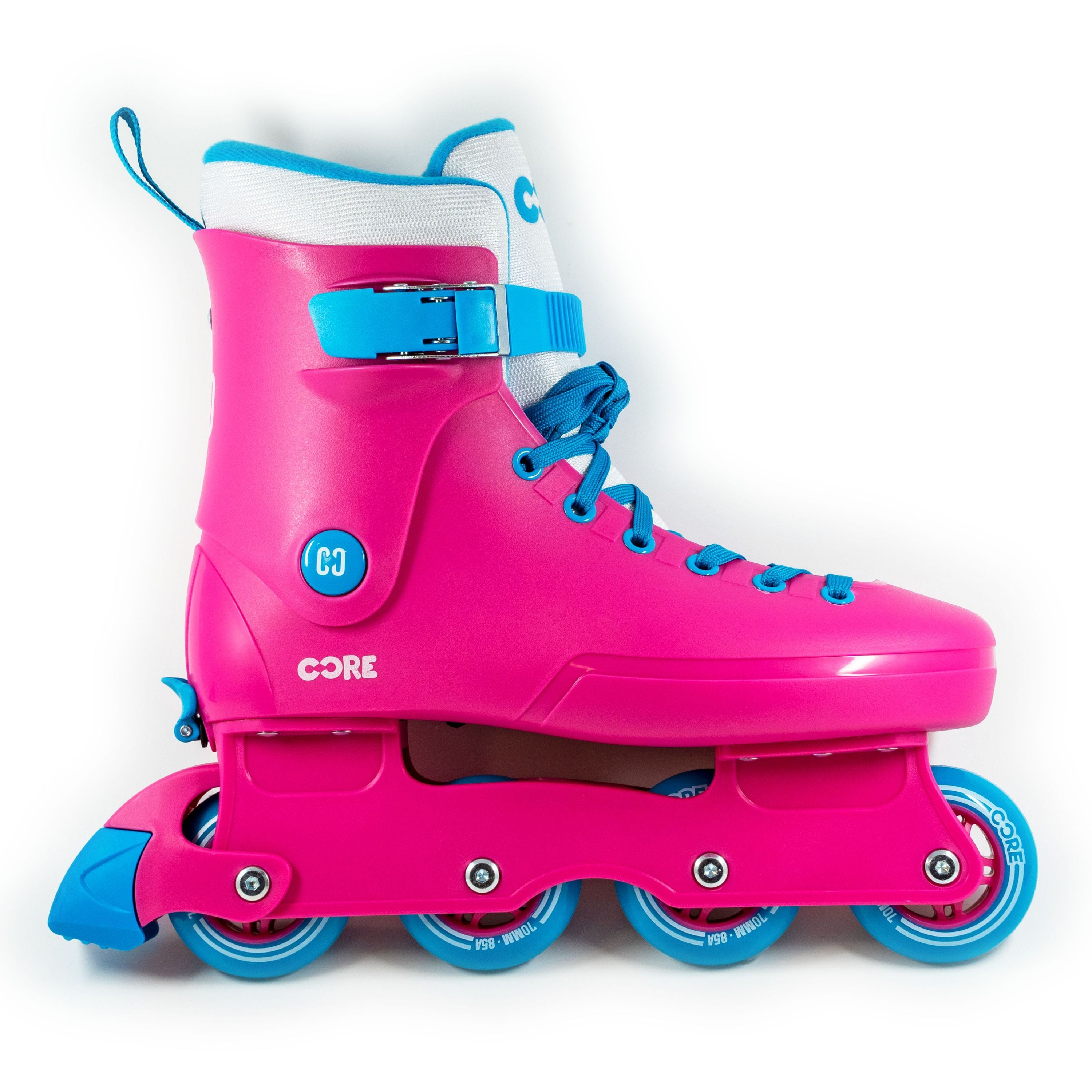 CORE Kids Retro Adjustable Inline Skates Size UK6-9/AU8-11 - Pink
