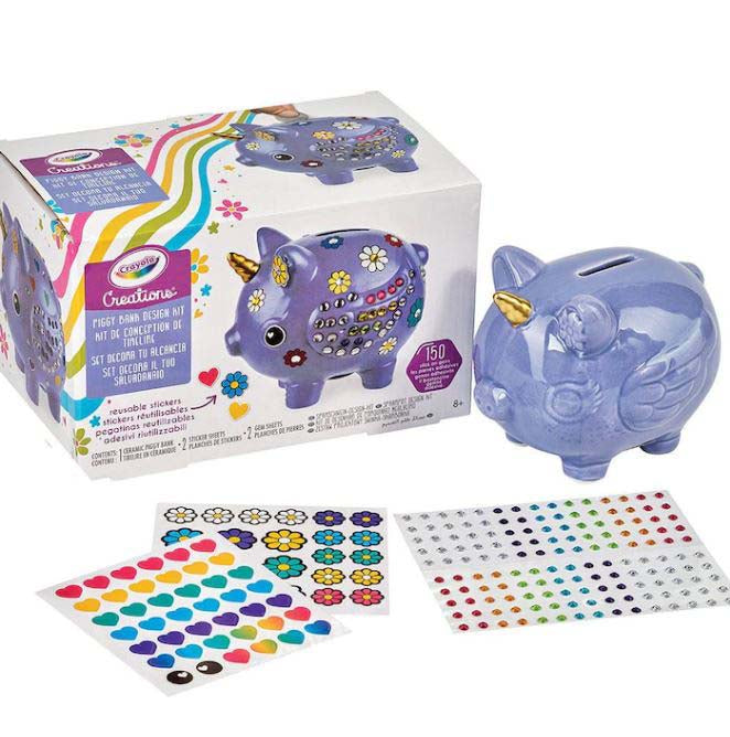 Crayola Creations Piggy Bank Design Kit - Toyworld Australia