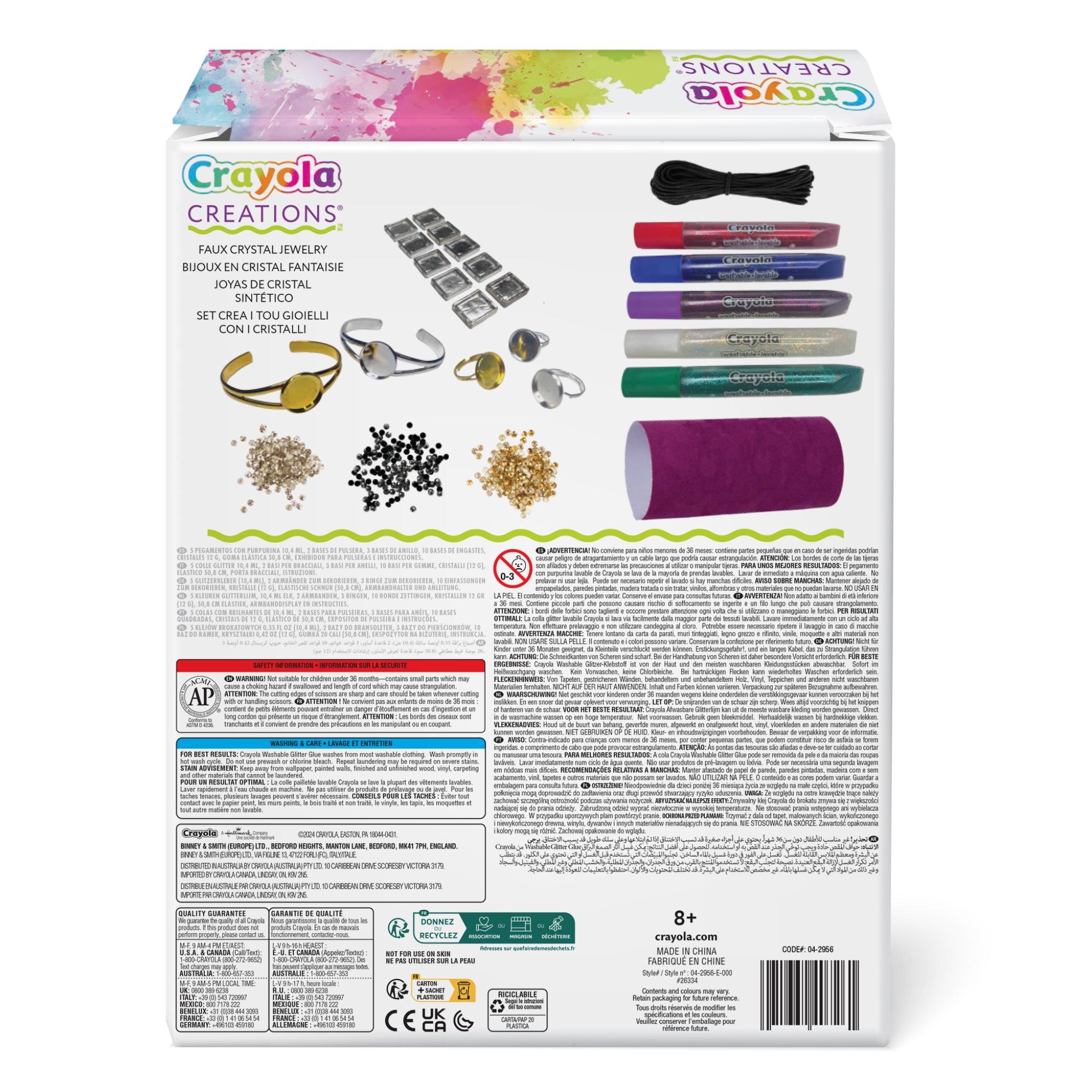 Crayola Creations Faux Crystal Jewelry Kit