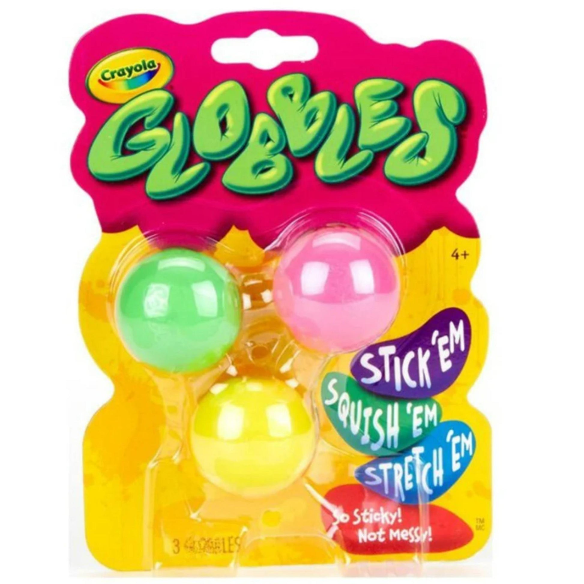 Crayola Globbles Fidget Toy 3 Pack Assorted Styles - Toyworld Australia