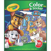 Crayola PAW Patrol Colour & Sticker Book