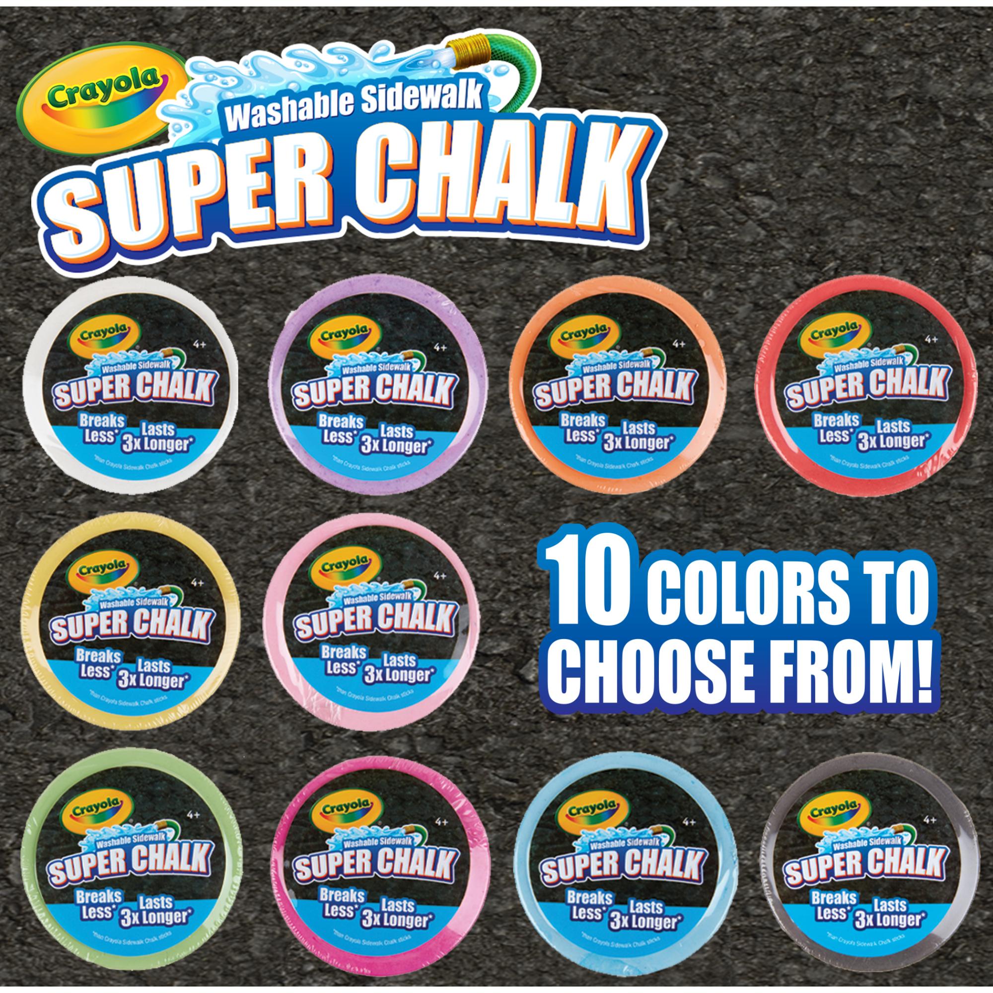 Crayola Superchalk Assorted Styles