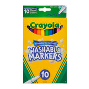Crayola Ultra-Clean Washable Fine Line Marker 10 Pack