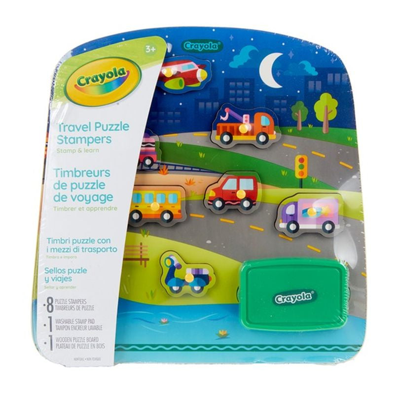CRAYOLA TRAVEL PUZZLE STAMPERS