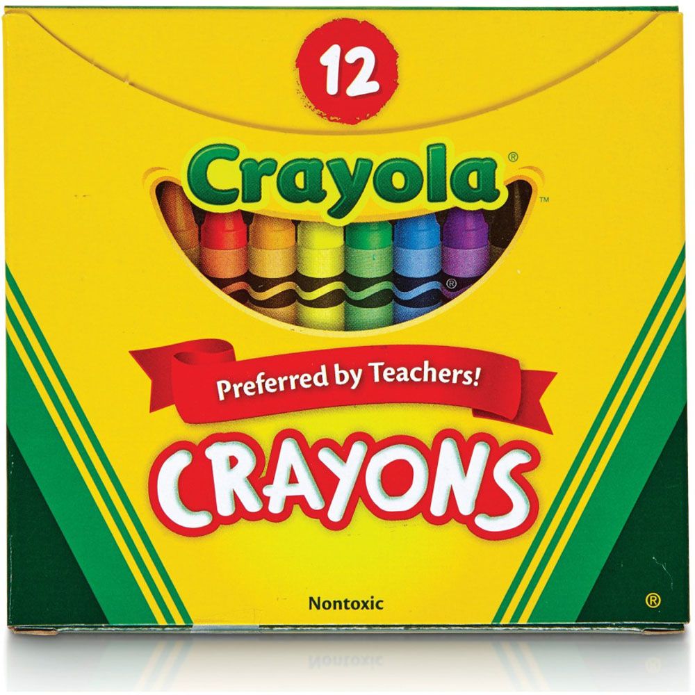 Crayon 12 Tuck Box - Toyworld Australia