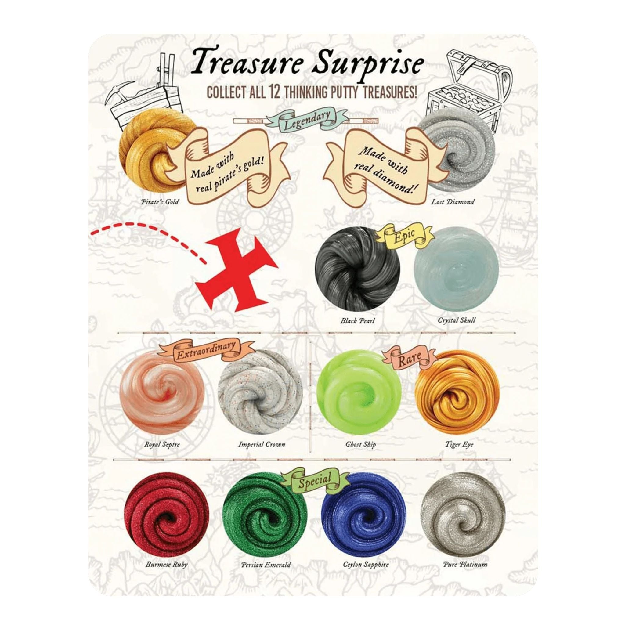 Crazy Aaron's Mini Treasure Surprise Tin