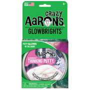 Crazy Aaron's Thinking Putty 4 Inch Glowbrights Enchanting Unicorn