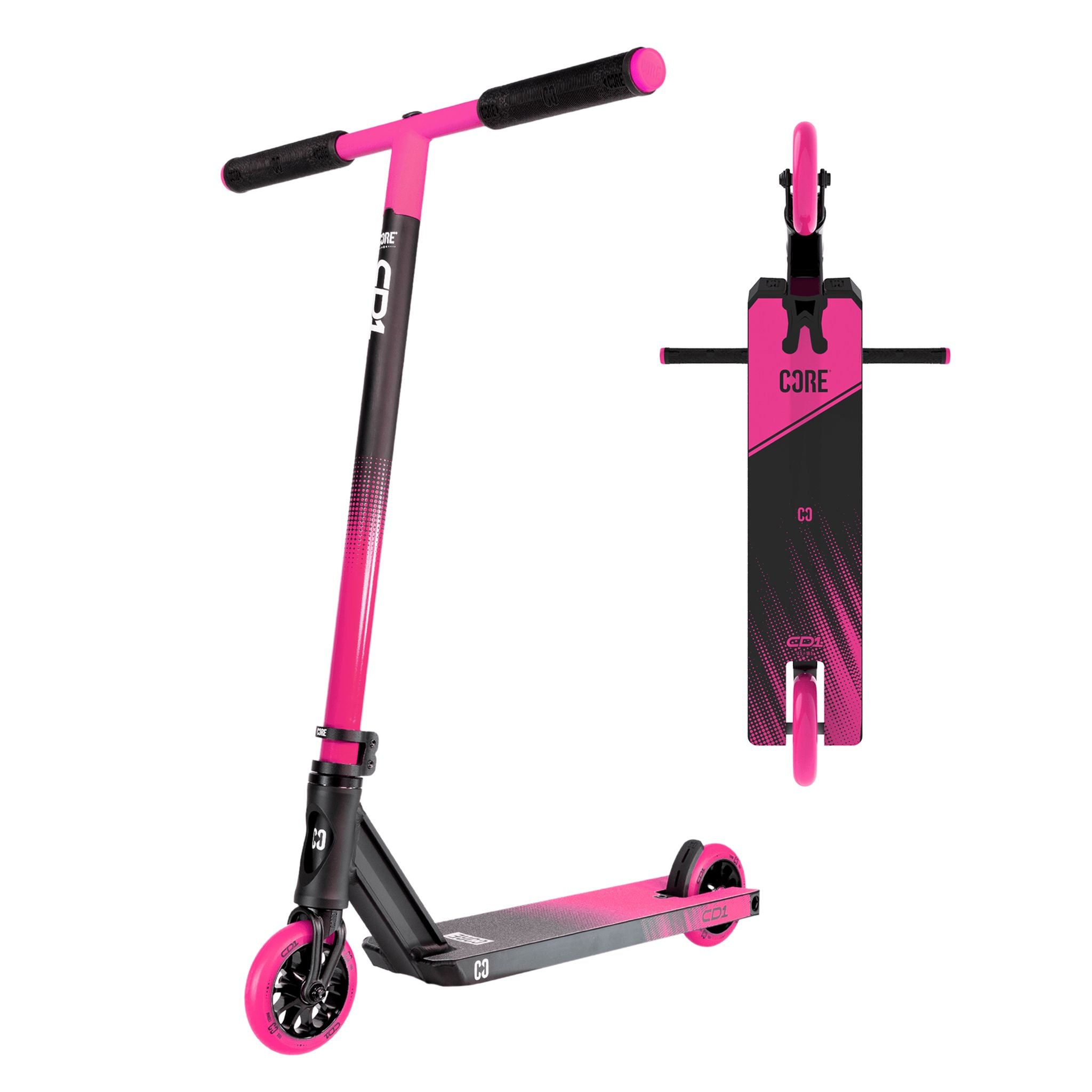 CORE CD1 Park Complete Stunt Scooter - Pink/Black