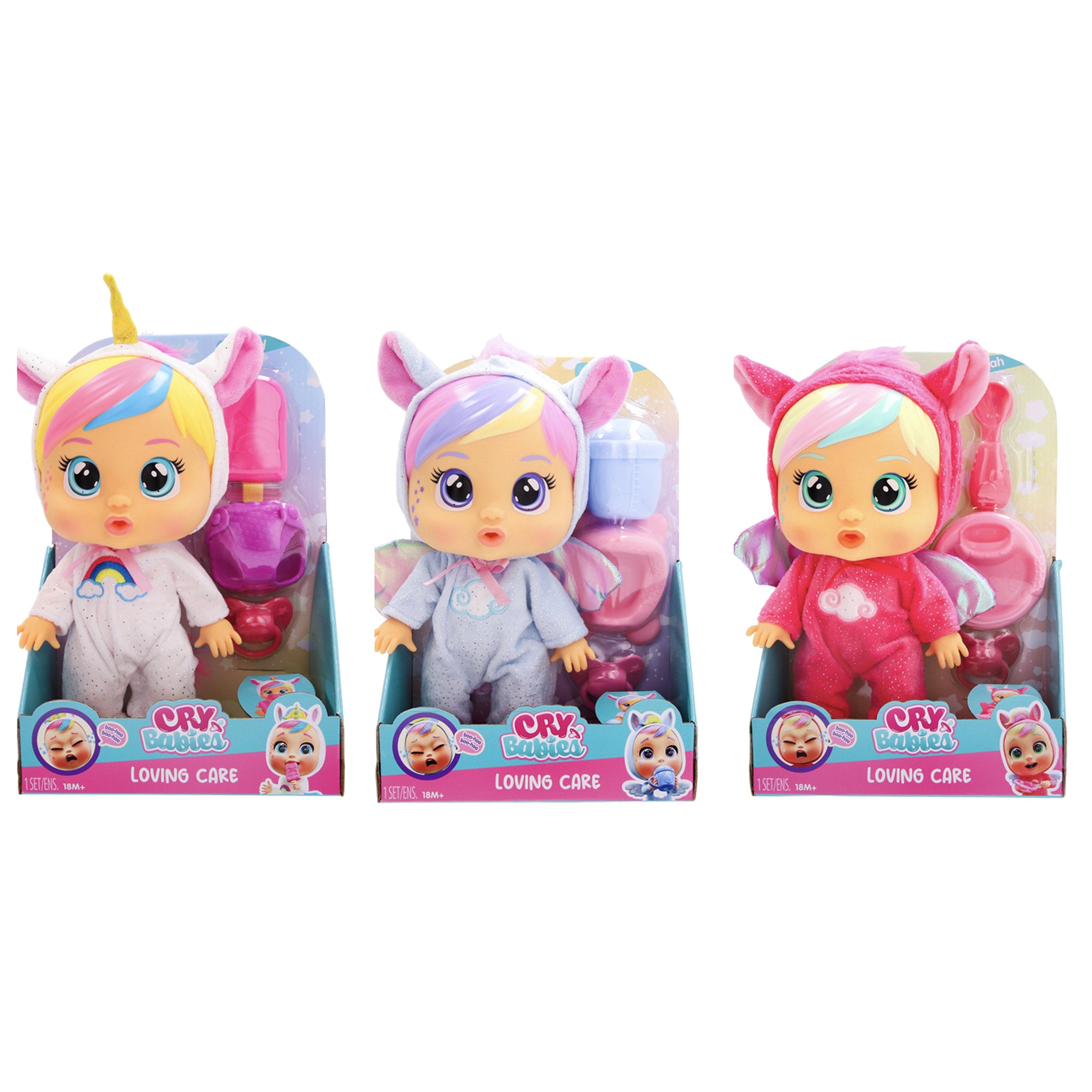 Cry Babies Loving Care Fantasy Assorted Styles