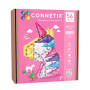 CONNETIX 56 Piece Glitter Unicorn Pack