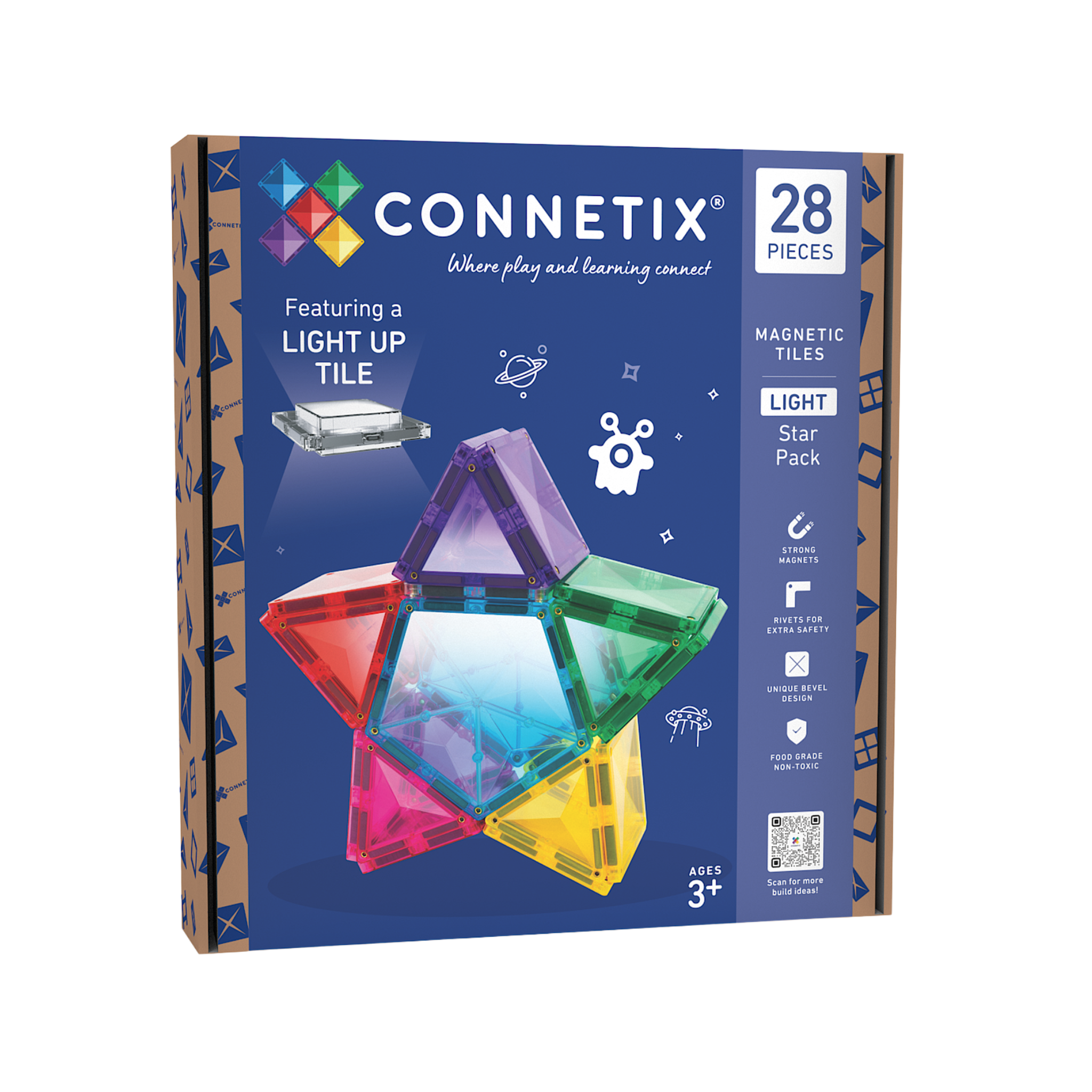 CONNETIX 28 Piece Light Star Pack