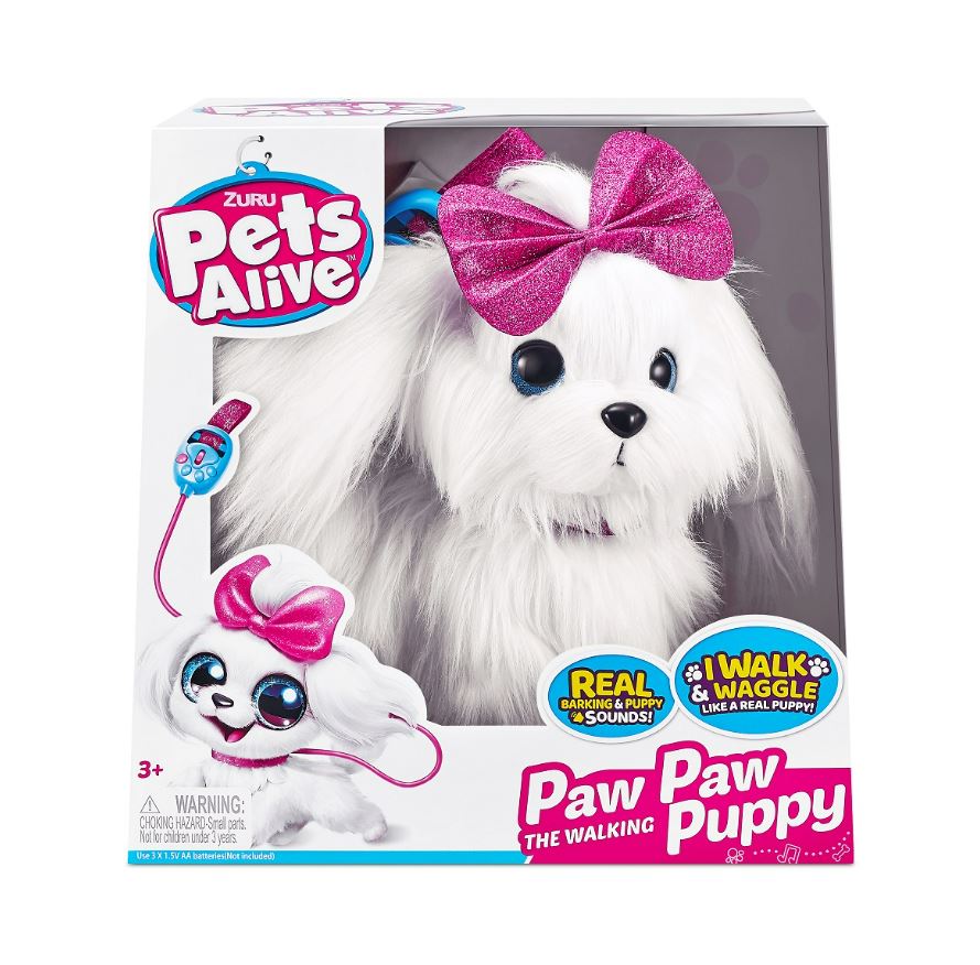 ZURU Pets Alive Paw Paw Walking Puppy