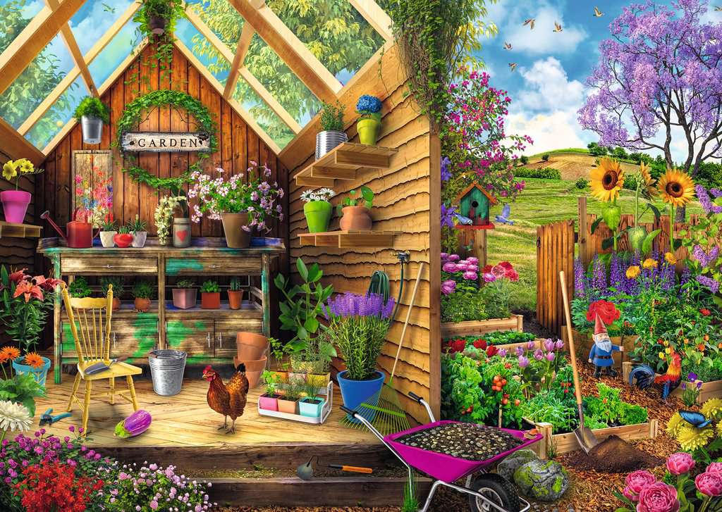 Ravensburger Gardeners Getaway 300 Piece - Toyworld Australia