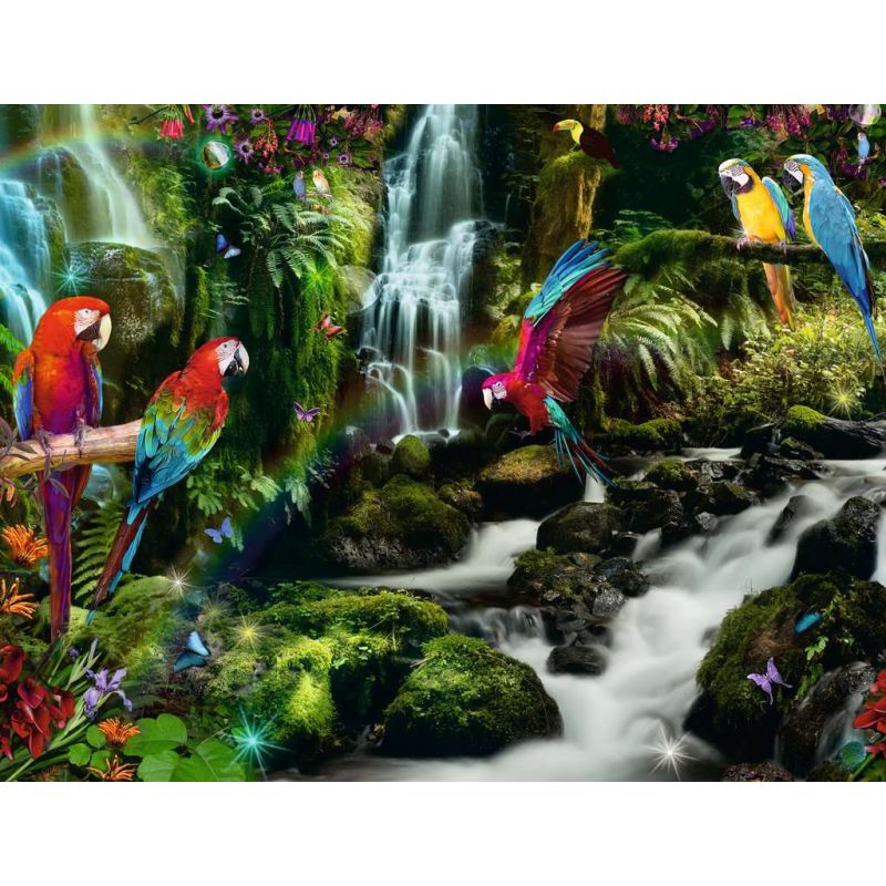 Ravensburger Parrots Paradise 2000 Piece - Toyworld Australia