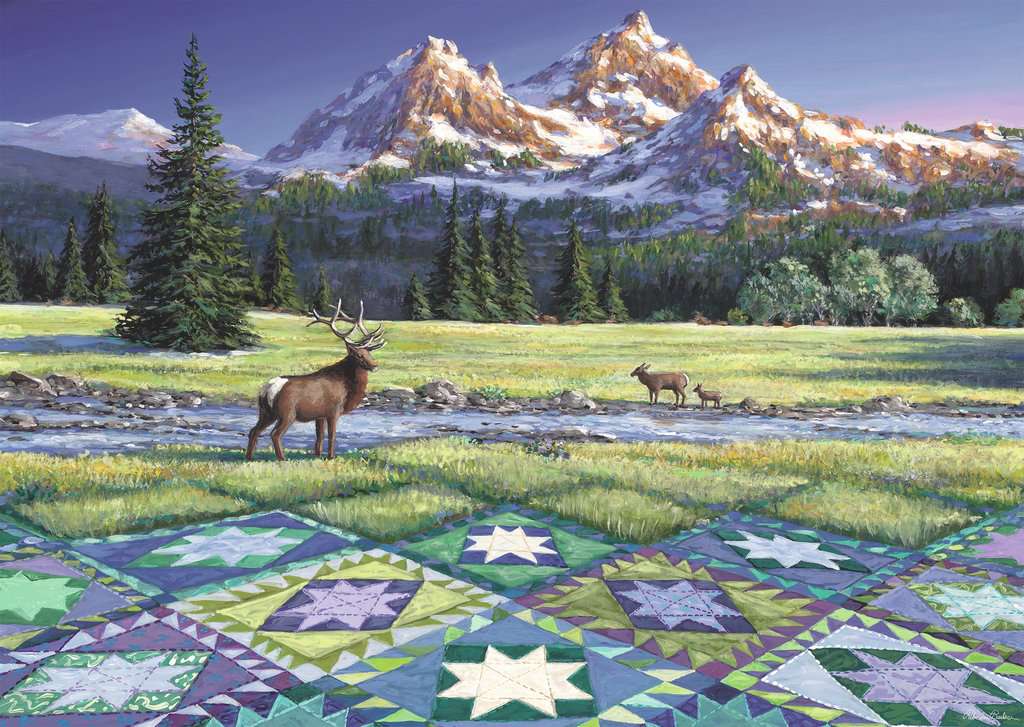 Ravensburger Quiltscape 300 Piece - Toyworld Australia