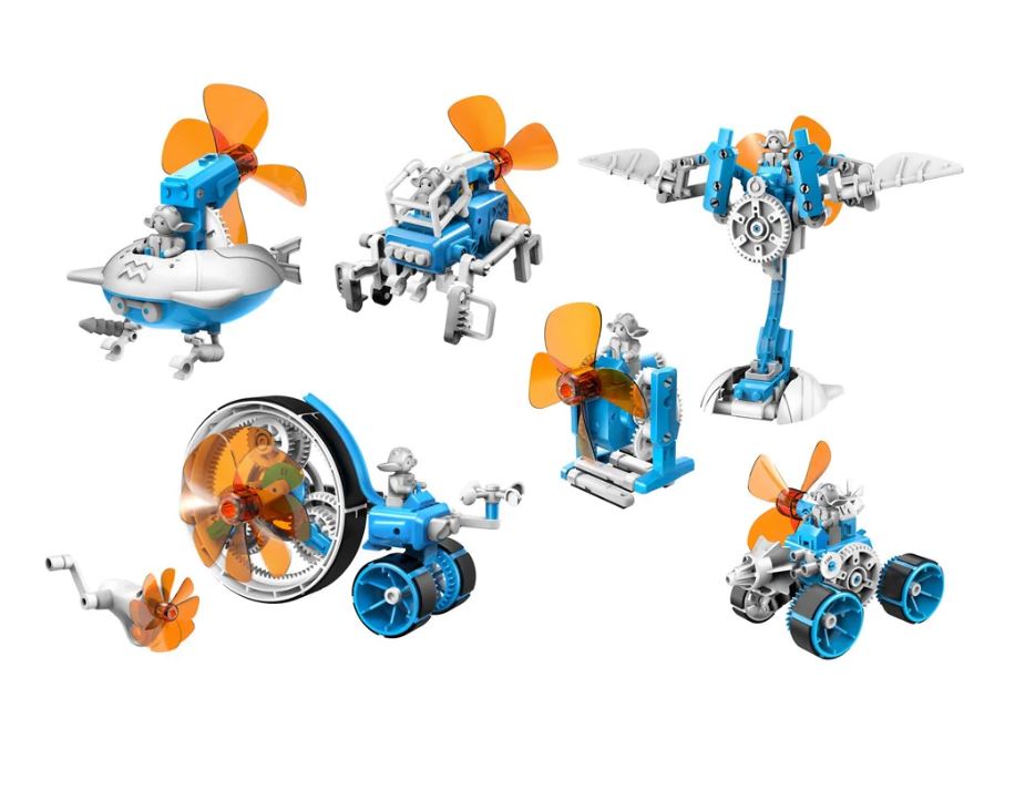 Johnco Wheely Windpower 6-in-1 Wind Powered Robot