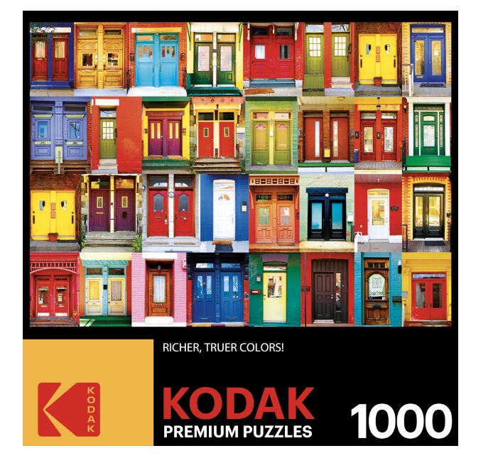 KODAK 1000 PIECE PUZZLE MONTREAL DOORS