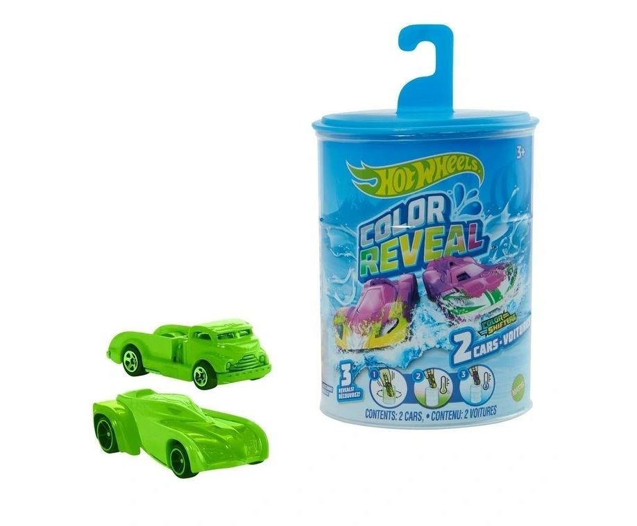 Hot Wheels Color Reveal Color Shifters 2 Pack