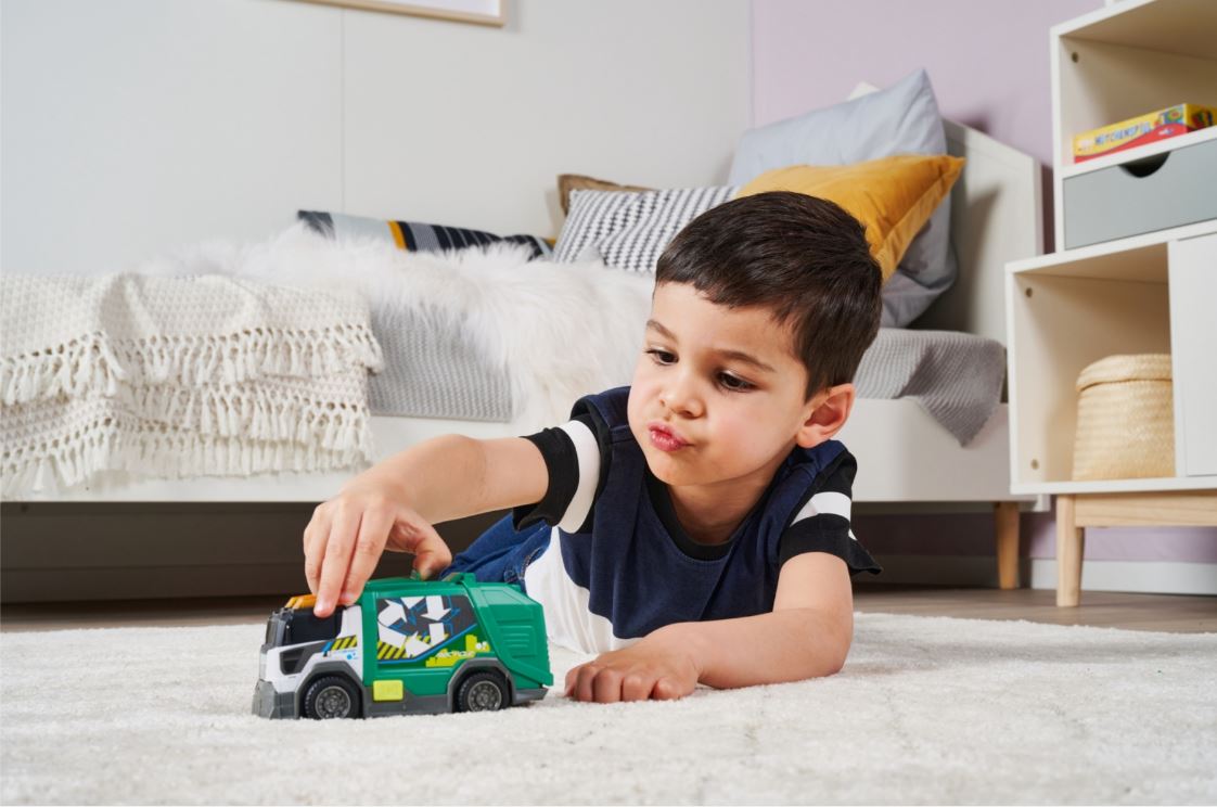 Dickie Toys Light & Sound 15cm City Cleaner