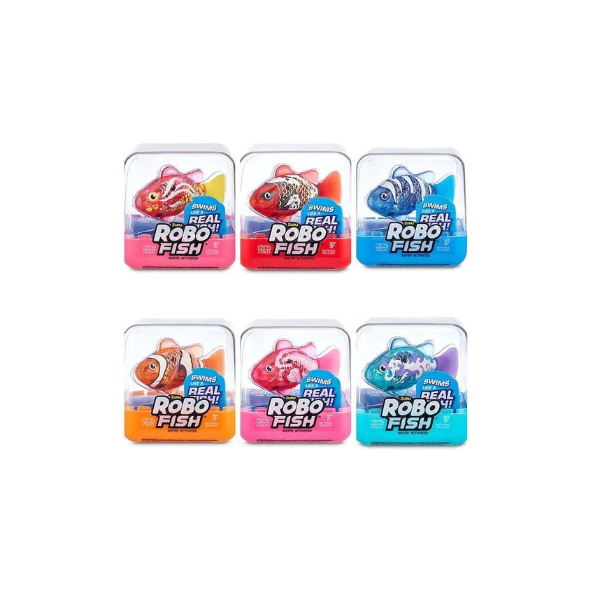 ZURU Robo Alive Robo Fish Series 2 Colour Change Fish Assorted Styles - 3
