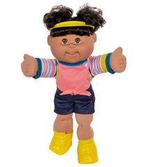 CABBAGE PATCH KIDS 14" BROWN EYES SPORTY GIRL