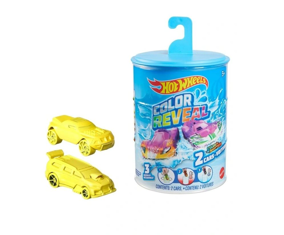 Hot Wheels Color Reveal Color Shifters 2 Pack