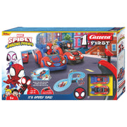 Carrera First Spidey Web Spinners Battery Slot Car Set