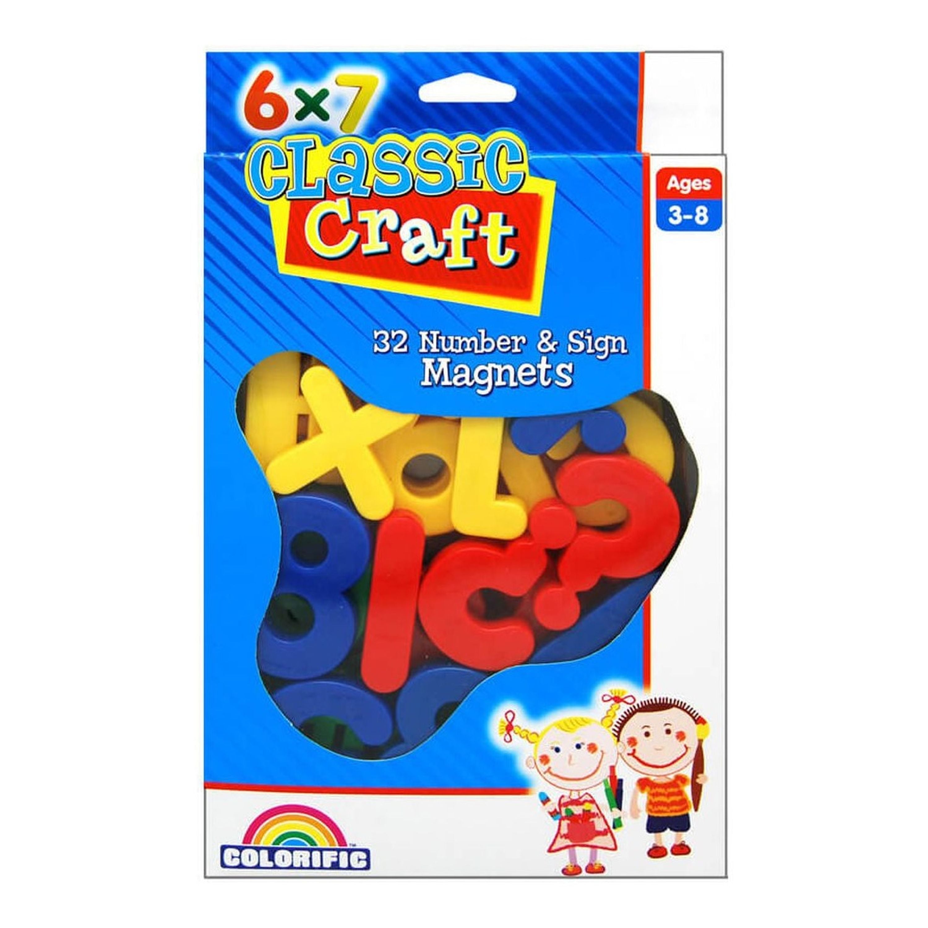 Classic Craft 32 Number & Sign Magnets