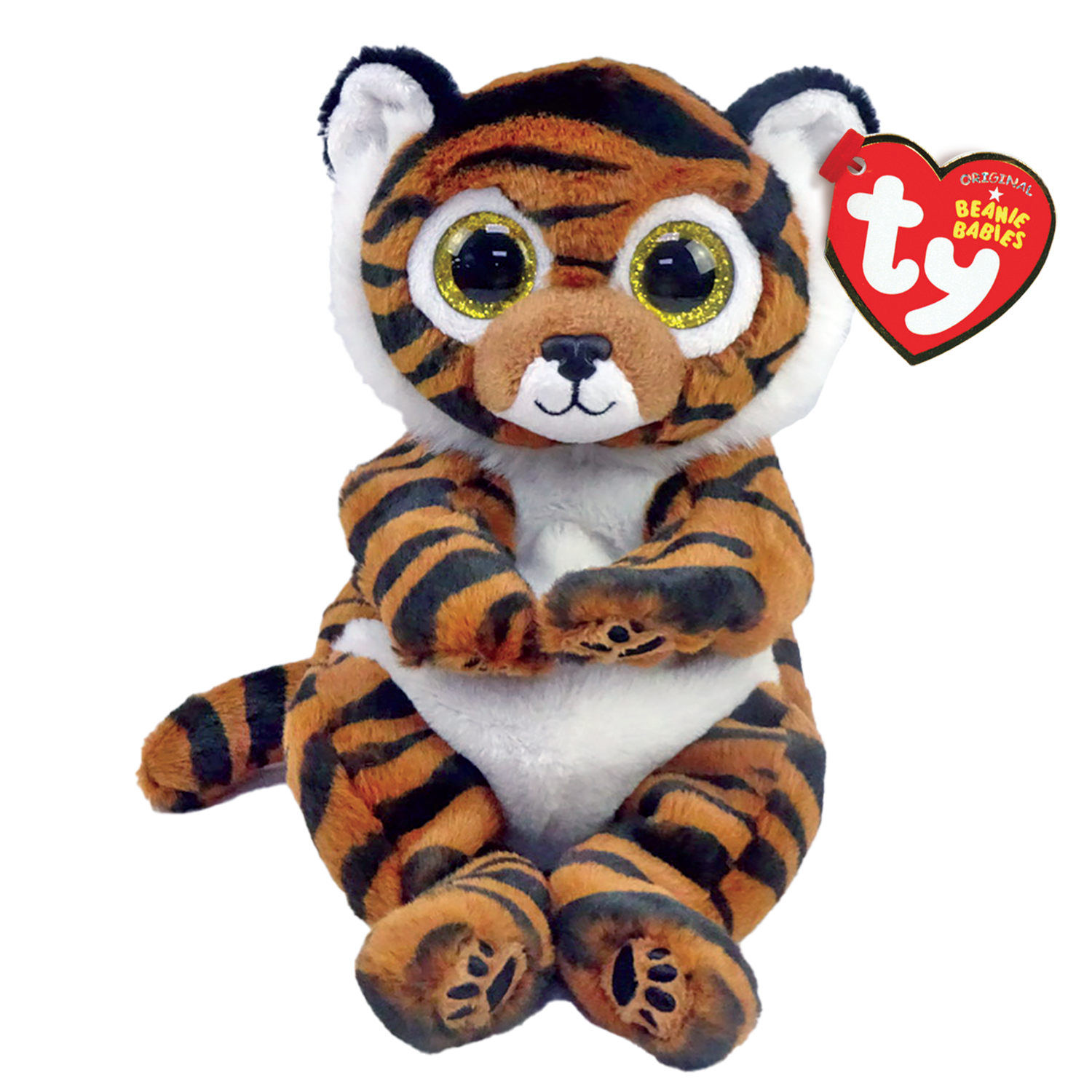 Ty Beanie Bellies Regular - Clawdia Tiger - Toyworld Australia