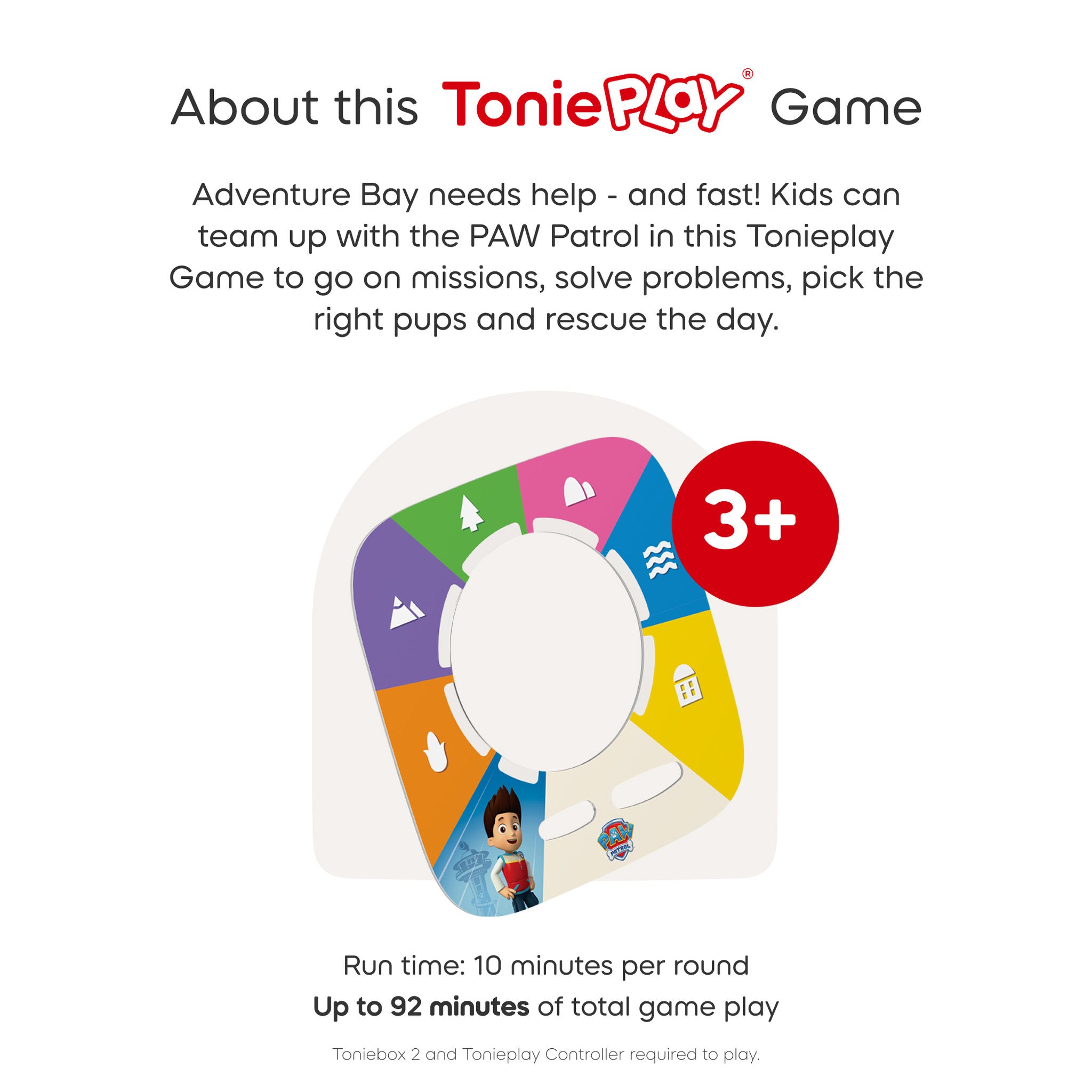 Tonies PAW Patrol Toniebox 2 Full Playset - Cloud Pink