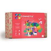 CONNETIX Magnetic Tiles 212 Piece Rainbow Mega Pack