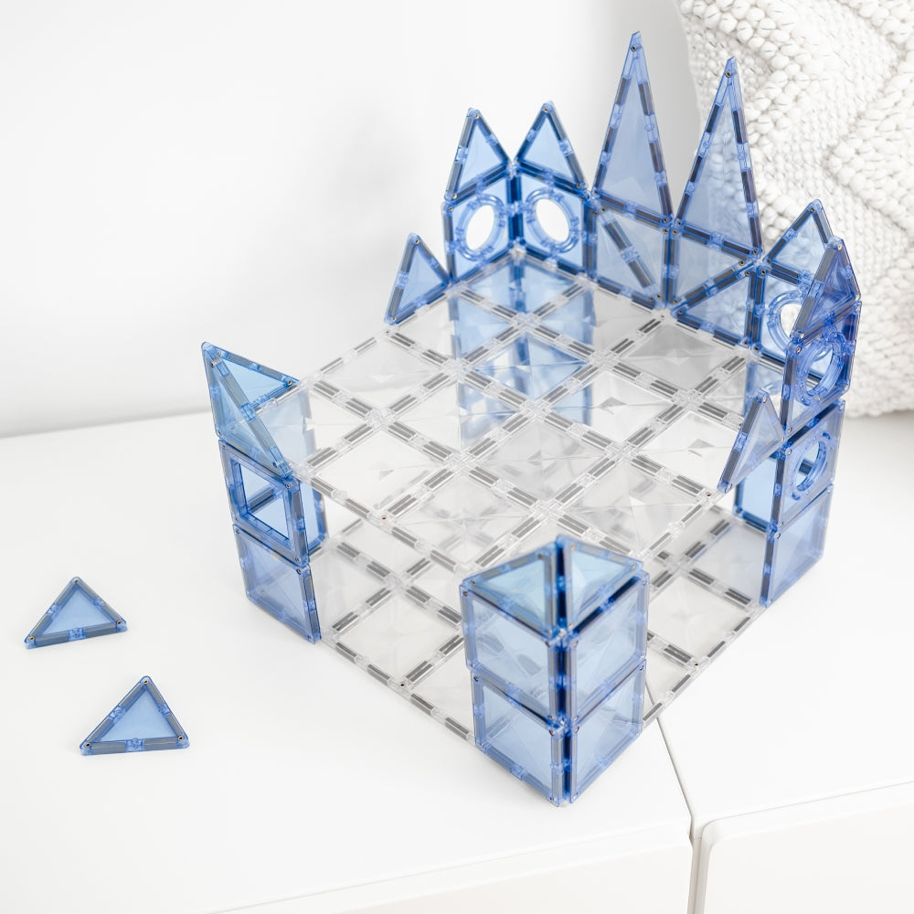 CONNETIX Magnetic Tiles 2 Piece Clear Base Plate Pack