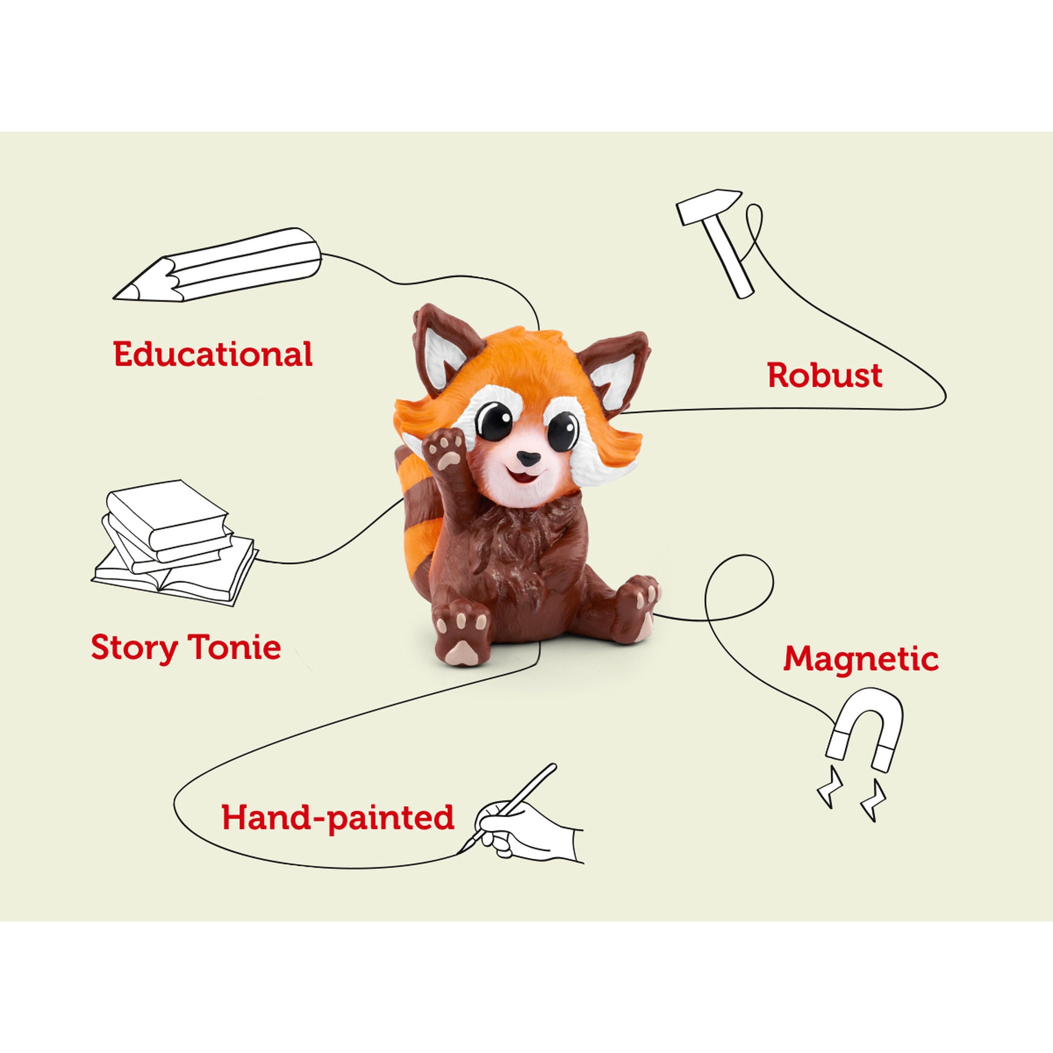 Tonies Audio Character - Land Rescues With Nina The Red Panda