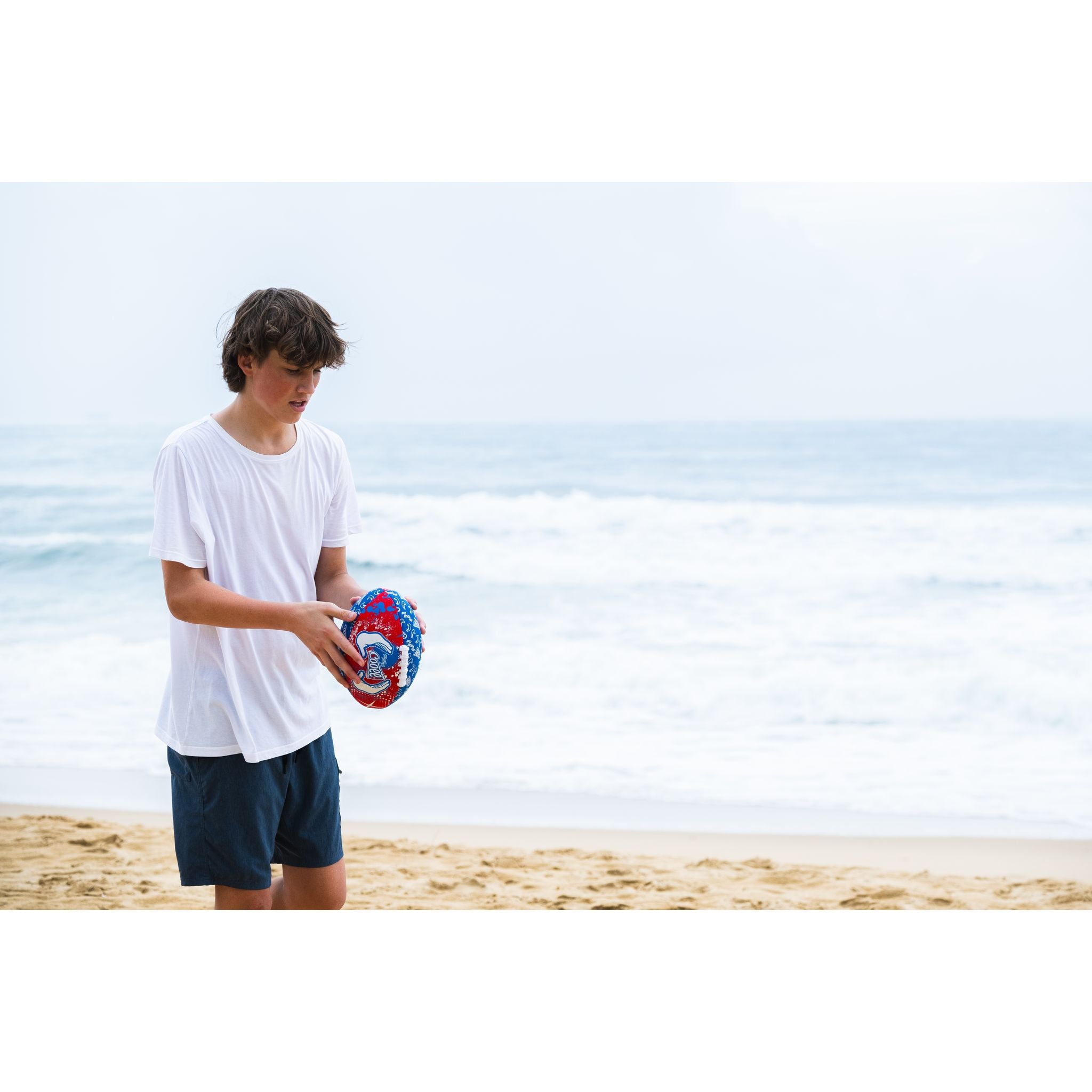 Cooee Neoprene Football 9 Inch - Red