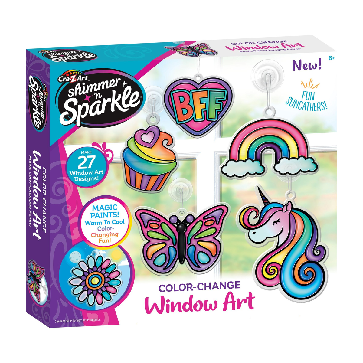 Cra-Z-Art Shimmer 'N Sparkle Colour-Change Window Art