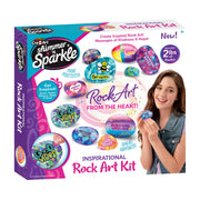 Cra-Z-Art Shimmer 'N Sparkle Inspirational Rock Art Kit
