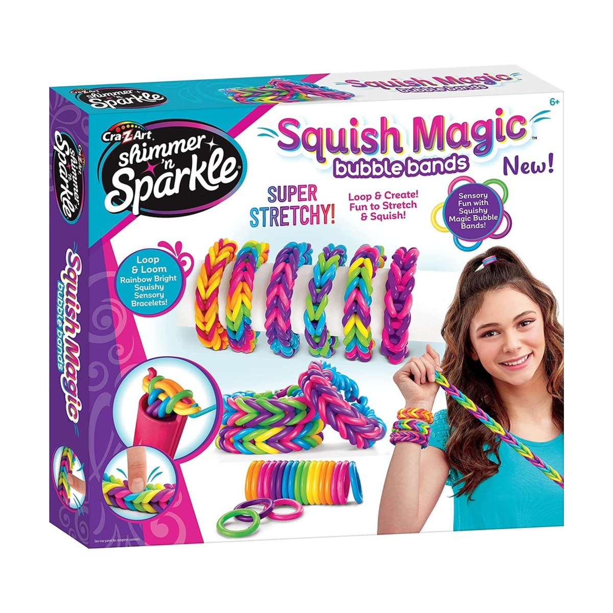 Cra-Z-Art Shimmer 'N Sparkle Squish Magic Bubble Bands