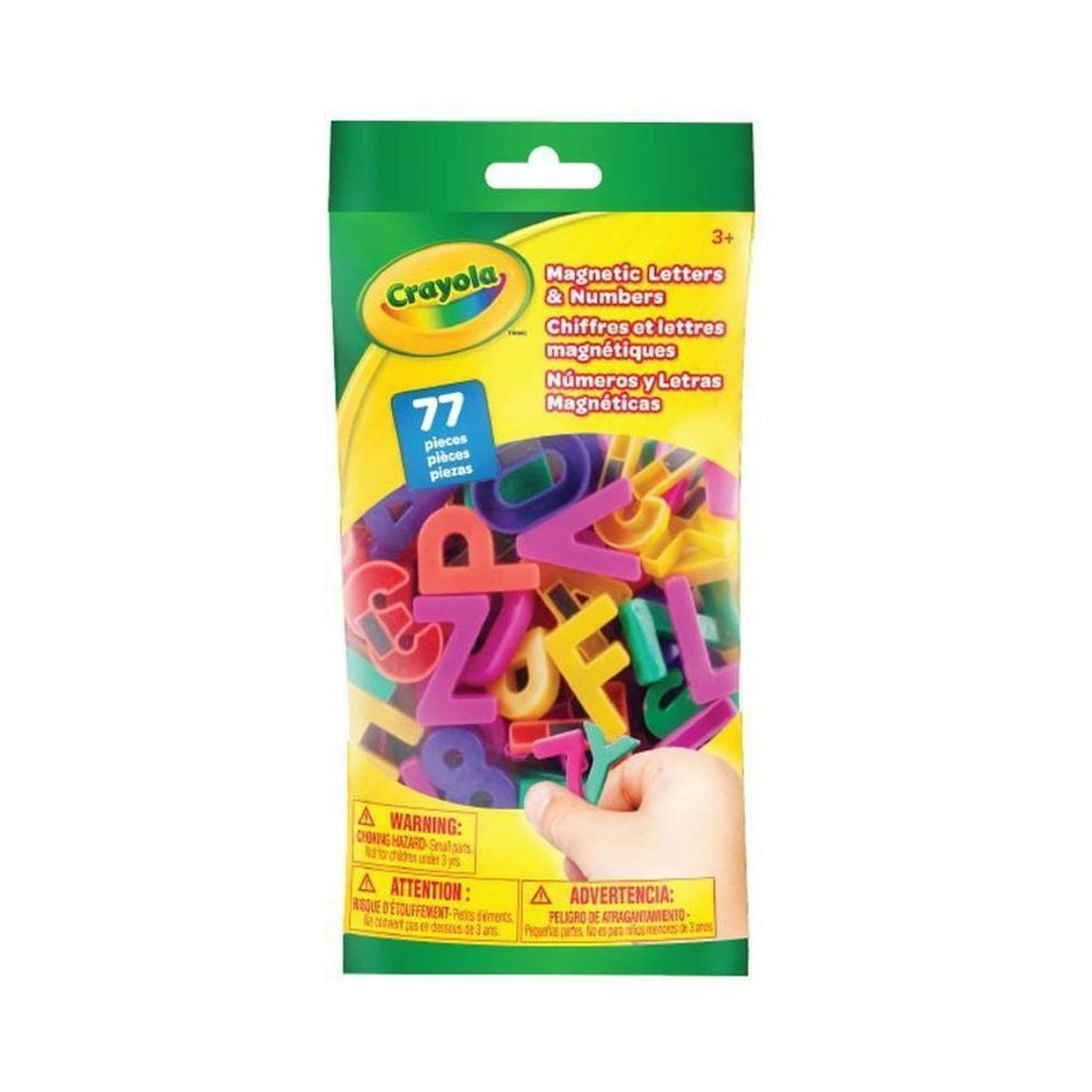 Crayola Magnetic Letters & Numbers 77 Piece