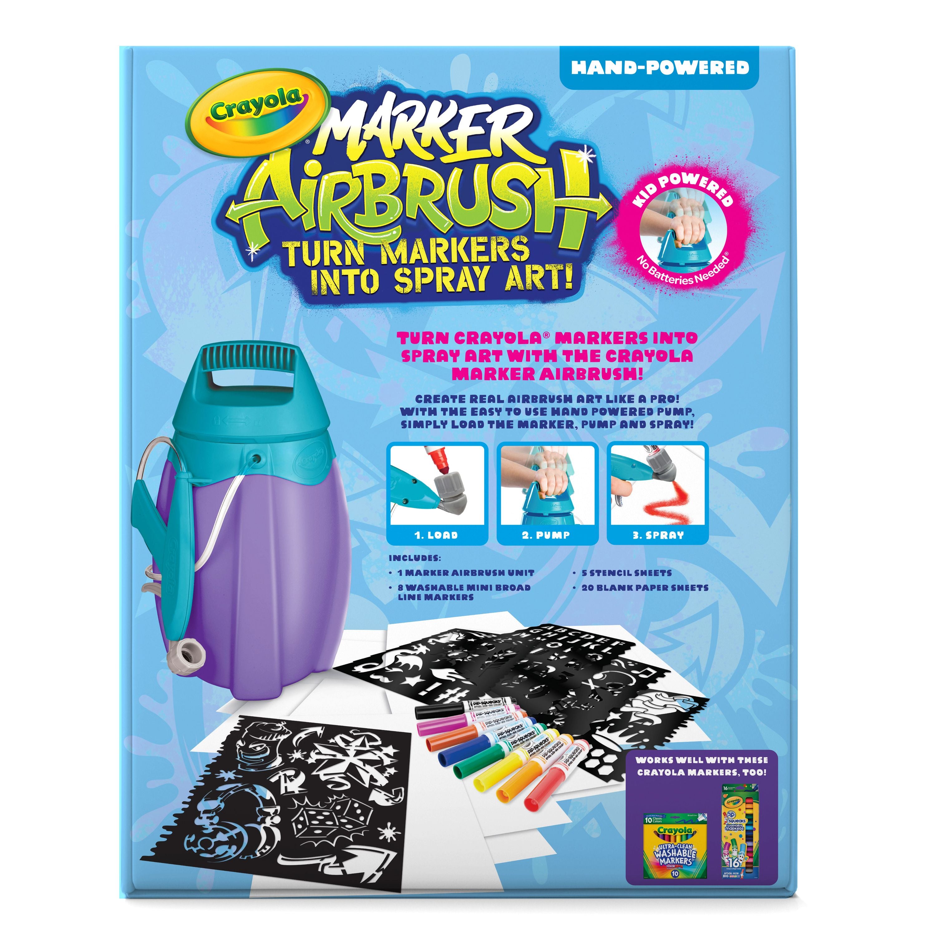 Crayola Marker Airbrush Kit