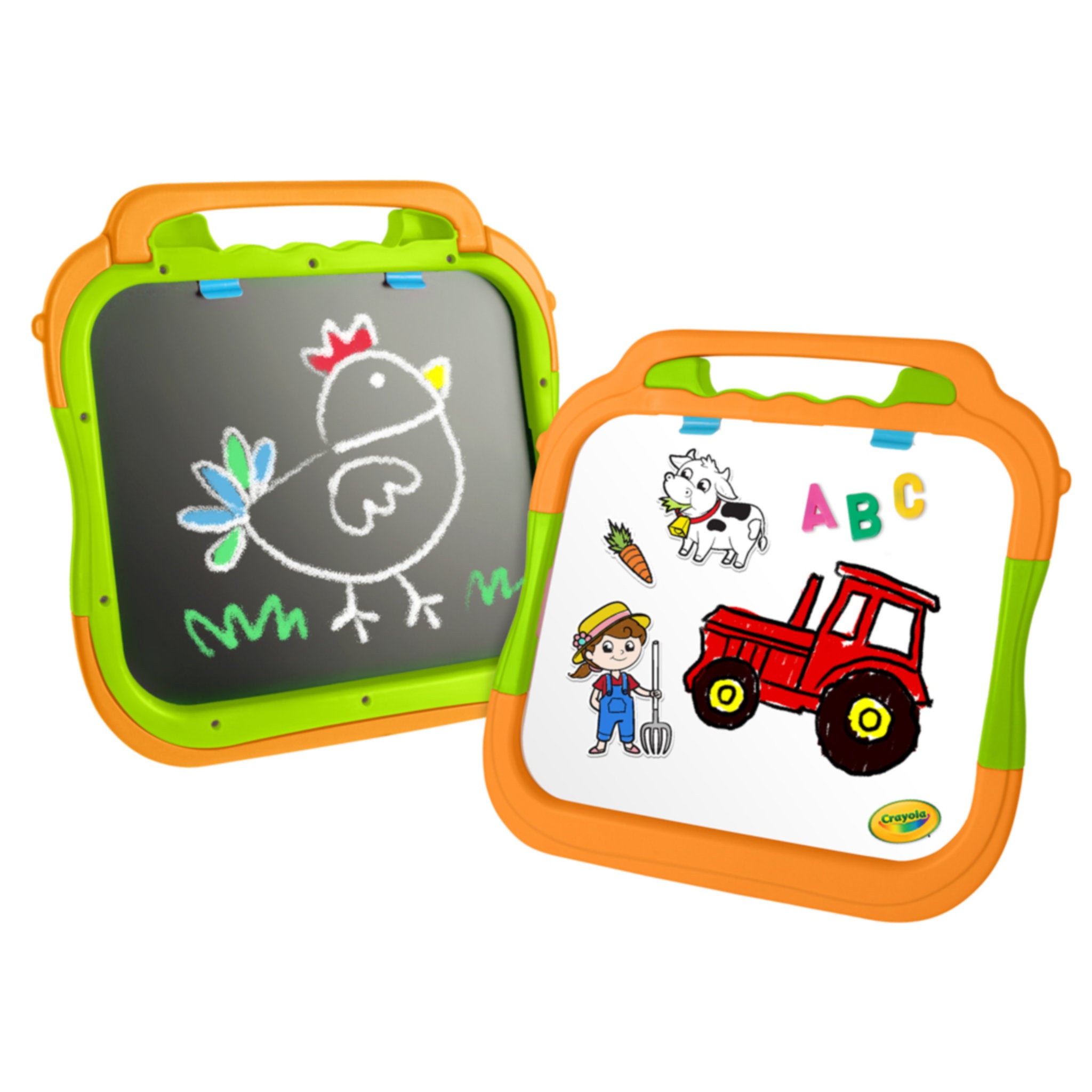 Crayola Ready-to-Play Double-Sided Board & Farm Playset