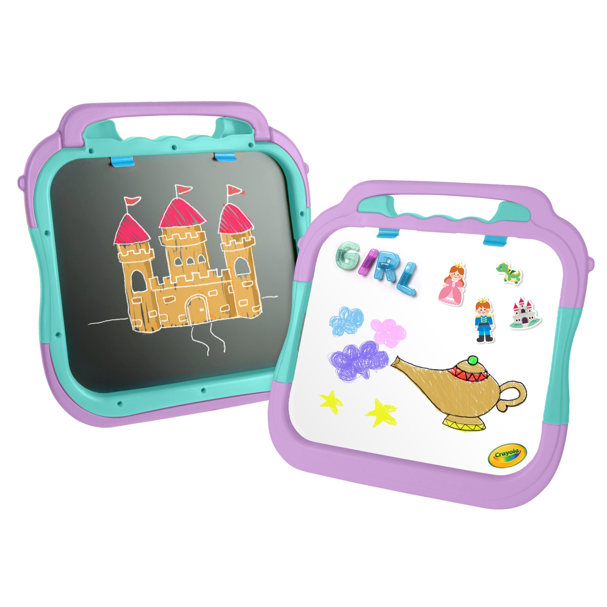 Crayola Ready-to-Play Double-Sided Board & Storybook Magnetic Playset