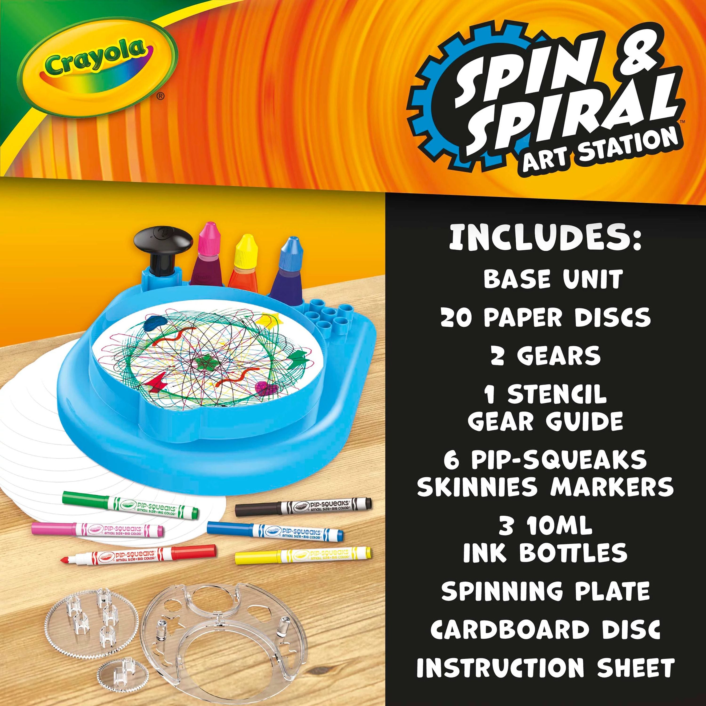 Crayola Spin & Spiral Art Station