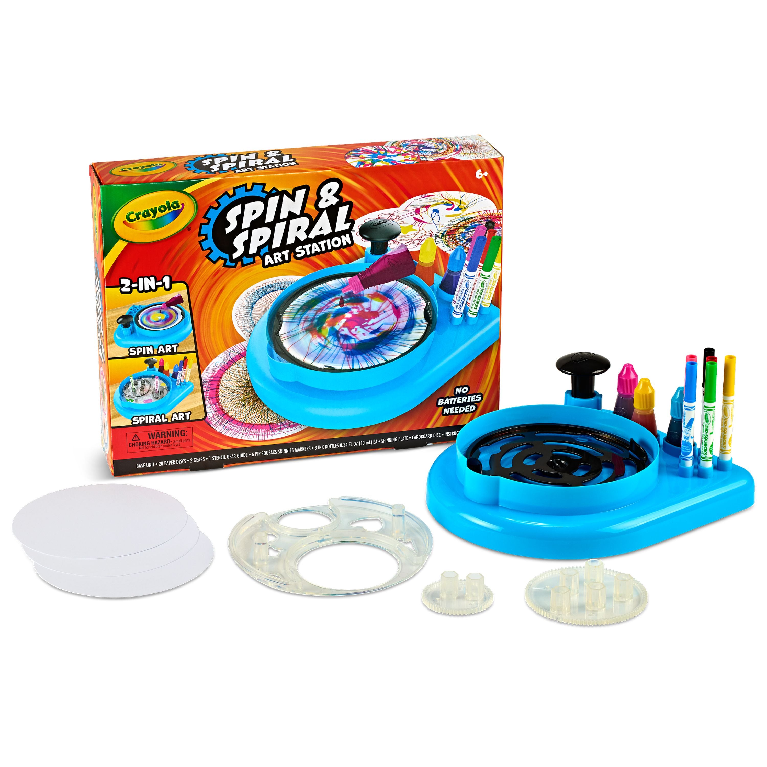 Crayola Spin & Spiral Art Station