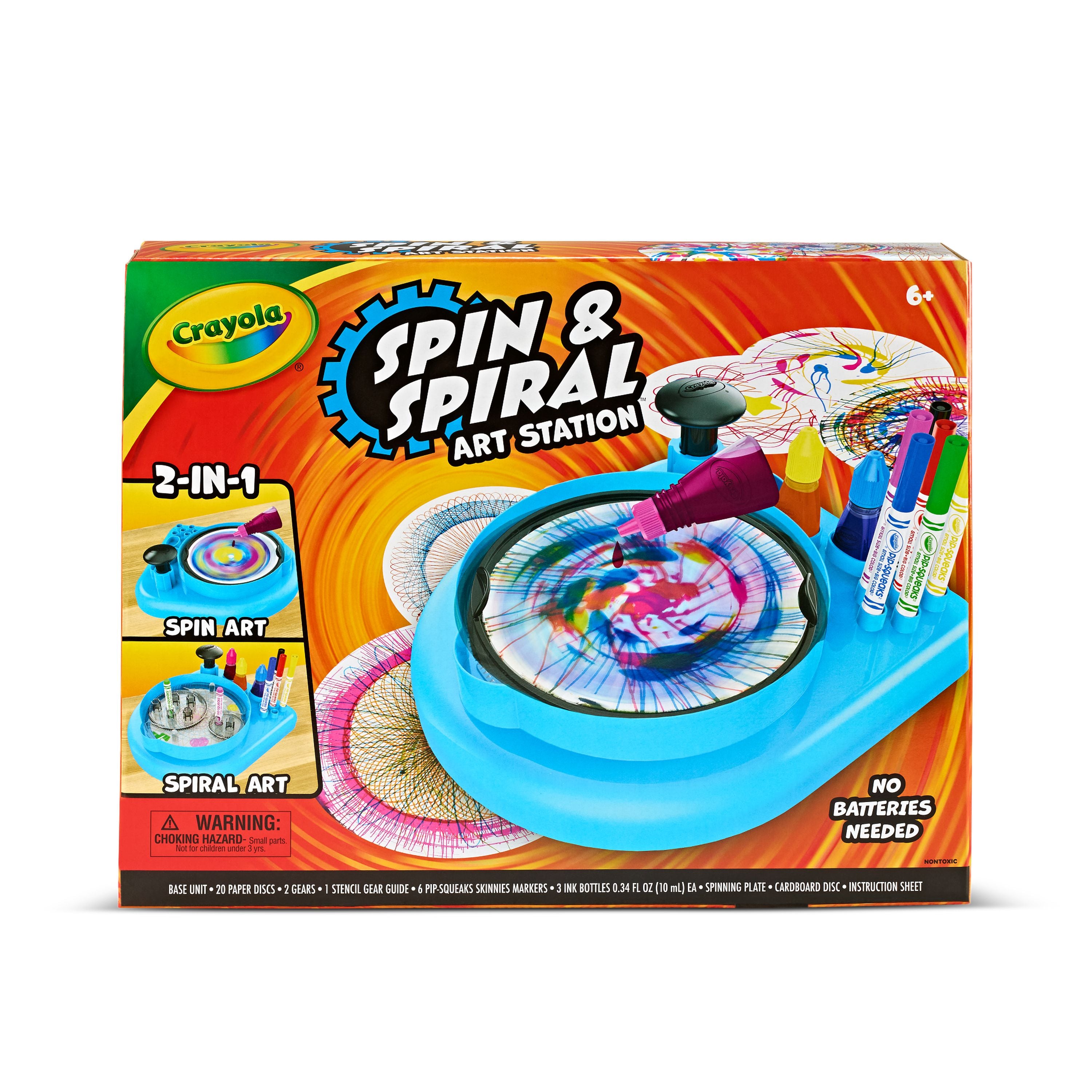 Crayola Spin & Spiral Art Station