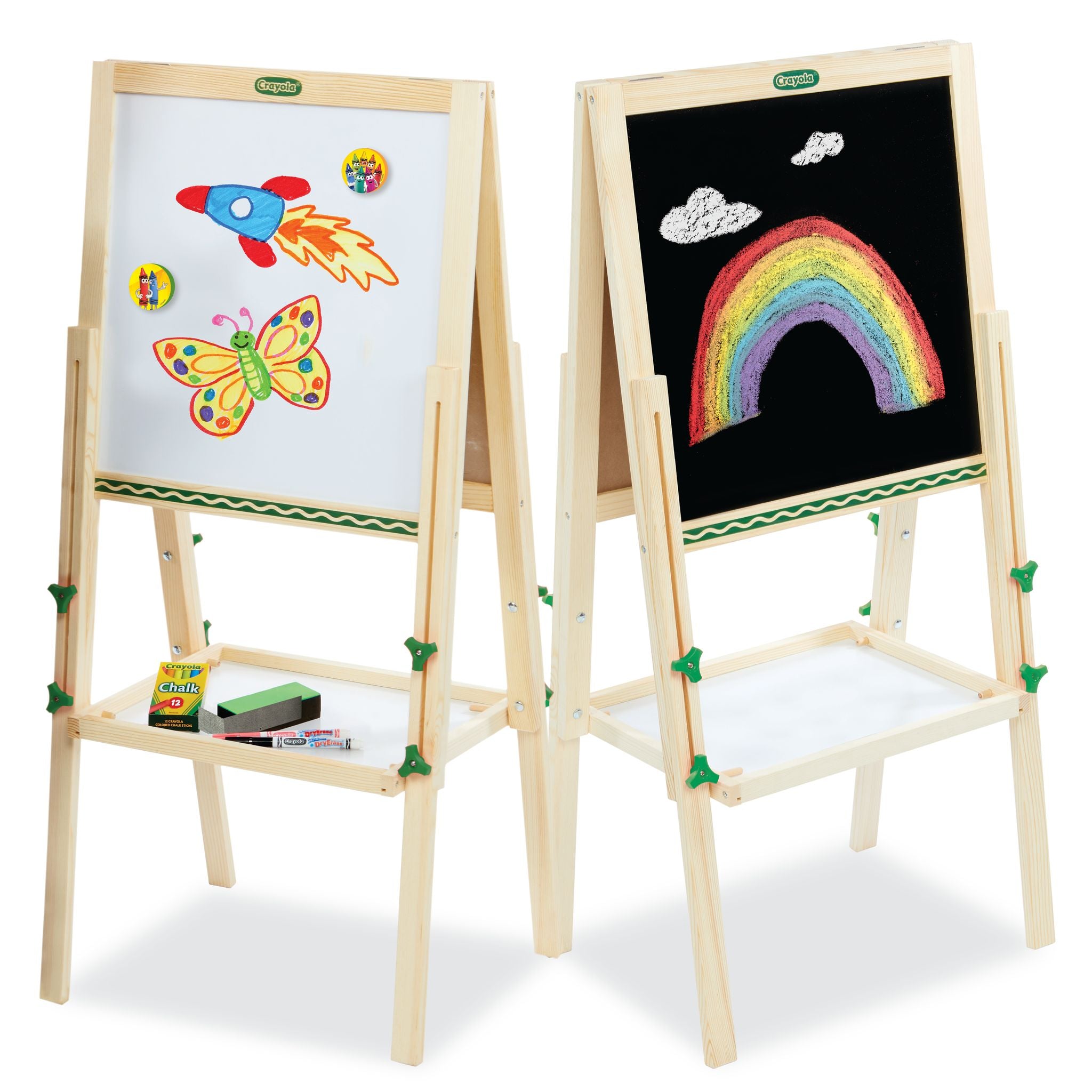 Crayola Wooden Art Easel Dual-Sided