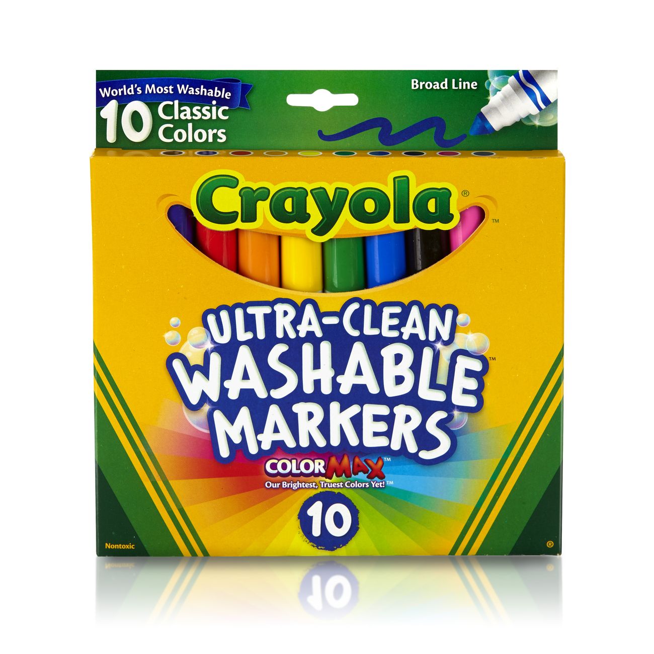 Crayola Ultra-Clean Washable Markers 10 Pack