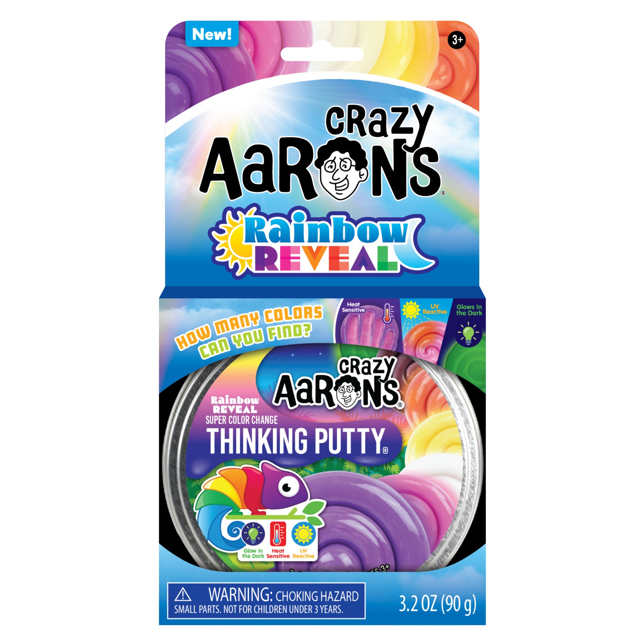 Crazy Aaron's Thinking Putty Rainbow Reveal