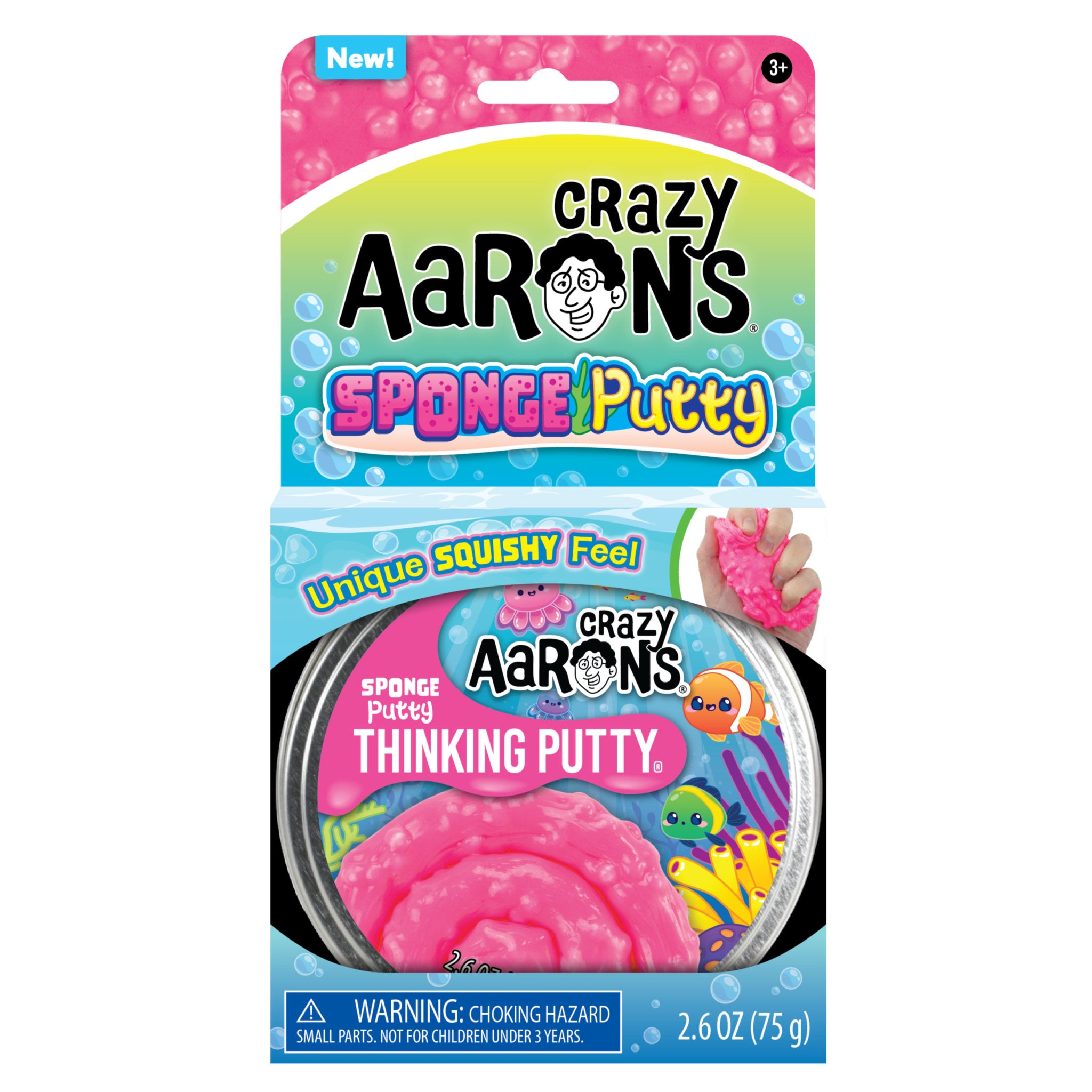 Crazy Aaron's Thinking Putty Sponge Putty